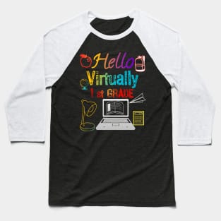 Teachers can do Virtually Anything Cute graphic Baseball T-Shirt